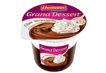 Deserts pudiņš Grand Dessert Straciatella 190g