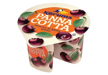 DESERTS KĀRUMS PANNA COTTA ĶIRŠU 140G