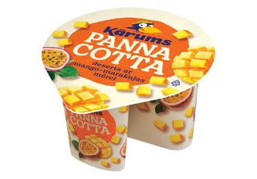 Deserts KĀRUMS Panna Cotta mango marakujas 140g