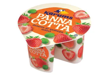 DESERTS KĀRUMS PANNA COTTA ZEMEŅU 140G