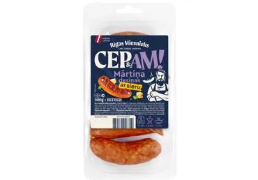 DESIŅAS RĪGAS MIESNIEKS MĀRTIŅA AR SIERU 300G