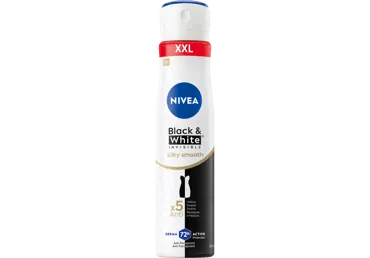 Dezodorants Nivea Black&White Silky Smooth sieviešu, izsmidzināms 250ml
