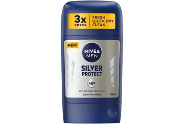 Dezodorants NIVEA Men Silver Protect zīmuļveida 50ml