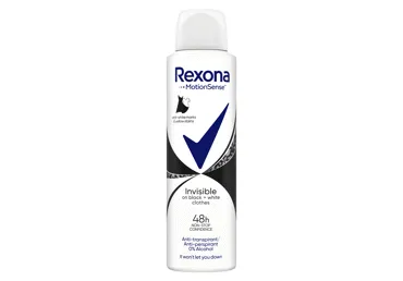 Dezodorants REXONA INVISIBLE Black&White sievietēm 150ml