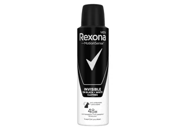 Dezodorants REXONA INVISIBLE B&W vīriešiem 150ml