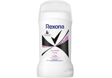 Dezodorants REXONA Invisible Pure zīmuļveida sievietēm 50ml