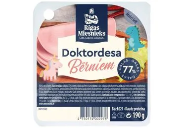 Doktordesa Bērniem, šķēlēs 190g, RM