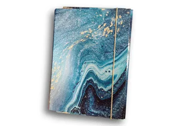 Dokumentu mape ar gumijām GRAFIA PLUS A4