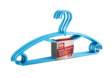 Drēbju pakaramie 6gab. plastmasas