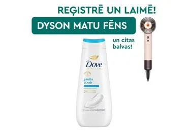 Dušas želeja Dove Gentle Scrub 400ml