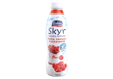 Dzeramais jogurts BALTAIS Skyr meža zemeņu, maskarpone 700g