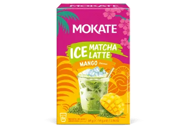 Dzēriens MOKATE Ice Matcha mango 6x14g