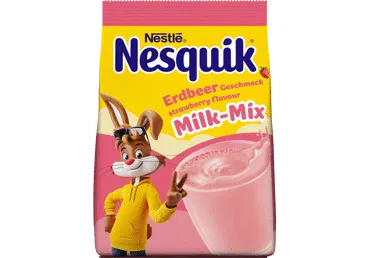 Dzēriens NESQUIK Strawberry Pouch 350g