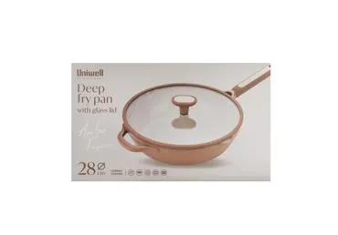 Dziļā panna ar vāku UNIWELL 28cm