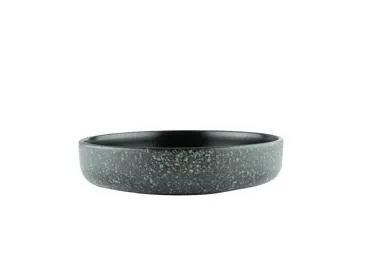 Dziļš šķīvis AURORA Sandy Black 20cm