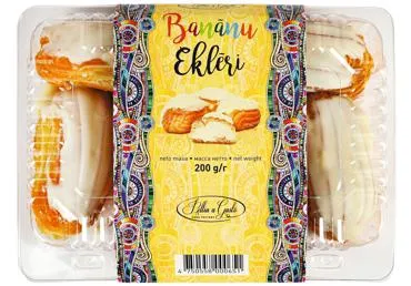 Eklēri ar banānu garšu PELLIJA 200g