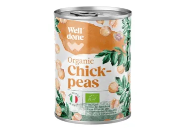 Ekoloģiskie aunazirņi WELL DONE 425g