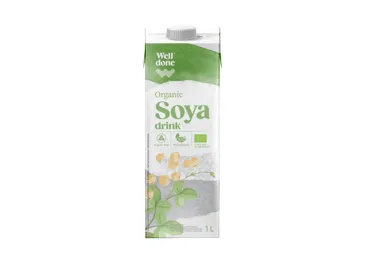 Ekoloģisks sojas dzēriens WELL DONE 1L