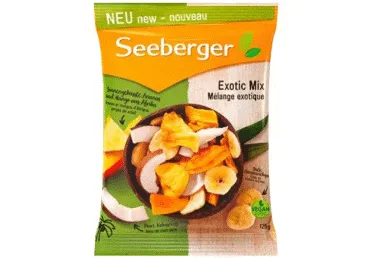 Eksotisko augļu maisījums SEEBERGER 125g