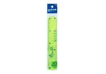 Elastīgs lineāls GRAFIA PLUS 20cm