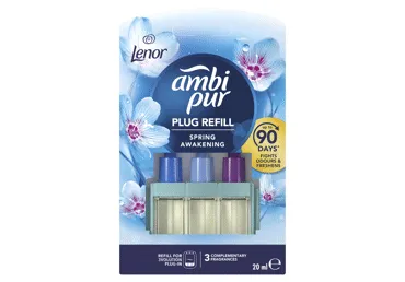 Elektriskā gaisa atsvaidzinātāja komplekts AMBI PUR Spring 20ml