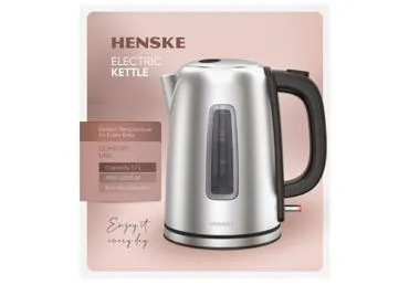 Elektriskā tējkanna HENSKE 1,7L KES4156-GS