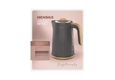 Elektriskā tējkanna HENSKE KEP1323-GS 1,7L