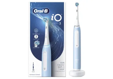 Elektriskā zobu birste ORAL-B iO3, Ice Blue, 1 gab.