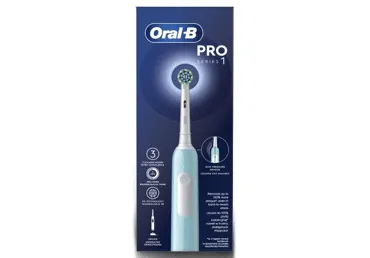 Elektriskā zobu birste ORAL-B Pro 1, Caribbean Blue, 1 gab.
