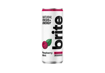 Enerģijas dzēriens BRITE aveņu-piparmētru 0,33L D