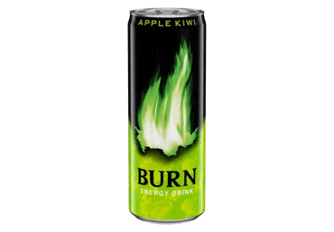 Enerģijas dzēriens BURN Apple Kiwi 0,25L D