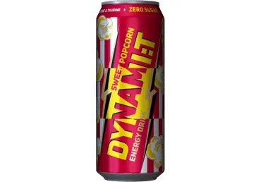 Enerģijas dzēriens DYNAMI:T Popcorn Zero 0,5L D