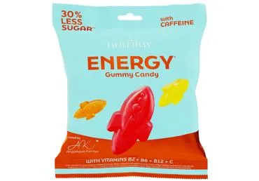 Želejkonfektes NUTRILUV Energy, 75g