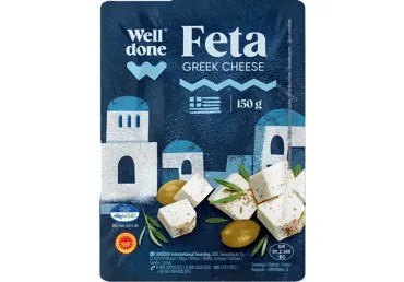 Fetas siers WELL DONE ACVN 43% 150g