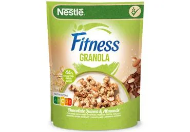 Fitness granola kvinoja šokolāde rieksti NESTLE 300g