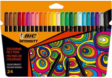 Flomāsteri BIC Intensity 24gab.