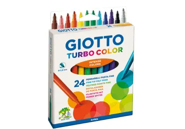 Flomāsteri GIOTTO Turbocolor 24gab.