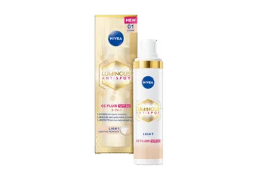 Fluīds NIVEA Luminous Light SPF30 sejai 40ml