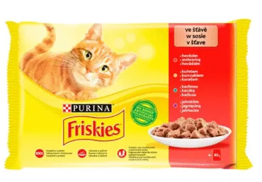 Friskies Kaķu konservi FRISKIES gaļas izlase 4x85g