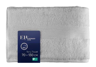 Frotē dvielis 70x130cm pelēks