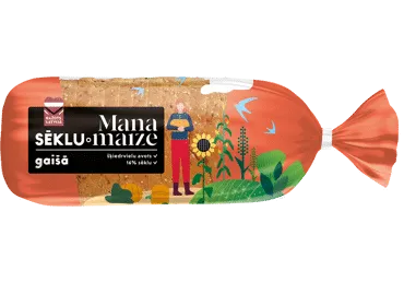 Gaišā sēklu maize MANA MAIZE 500g