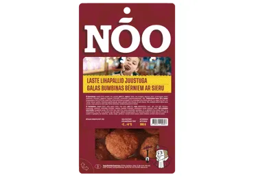 Gaļas bumbas bērniem ar sieru NOO 300g