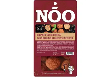 Gaļas bumbiņas ar kartupeļu biezputru NOO 300g