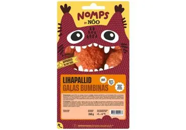Gaļas bumbiņas bērniem Nomps NOO 260g