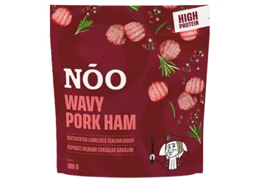 Gaļas uzkoda Wavy Pork Ham NOO 100g