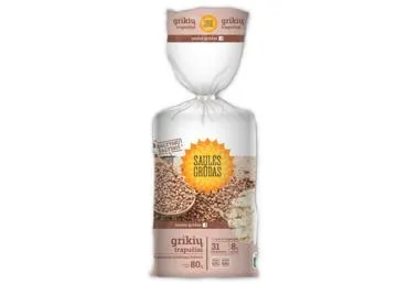 Galetes griķu SAULES GRAUDI 80g