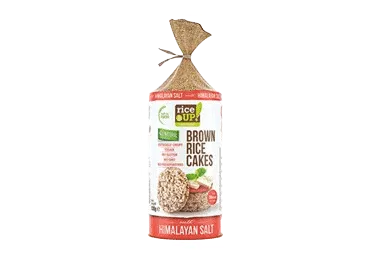 Galetes RICE UP brūno rīsu ar himalaju sāli 120g