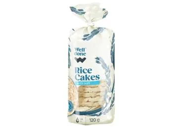 Galetes rīsu ar sāli WELL DONE  120g