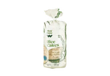 Galetes rīsu WELL DONE bez sāls 130g