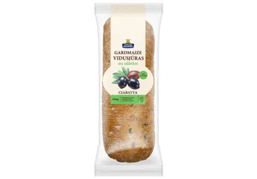 Gardmaize Ciabatta Vidusj.olīvām LM 250g